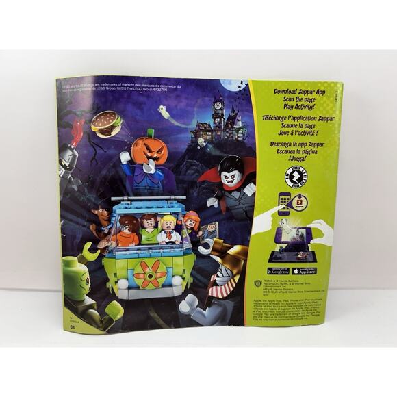 LEGO Scooby-Doo! 75903 Haunted Lighthouse Instruction Manuals Only 1 & 2 Set - Picture 9 of 9